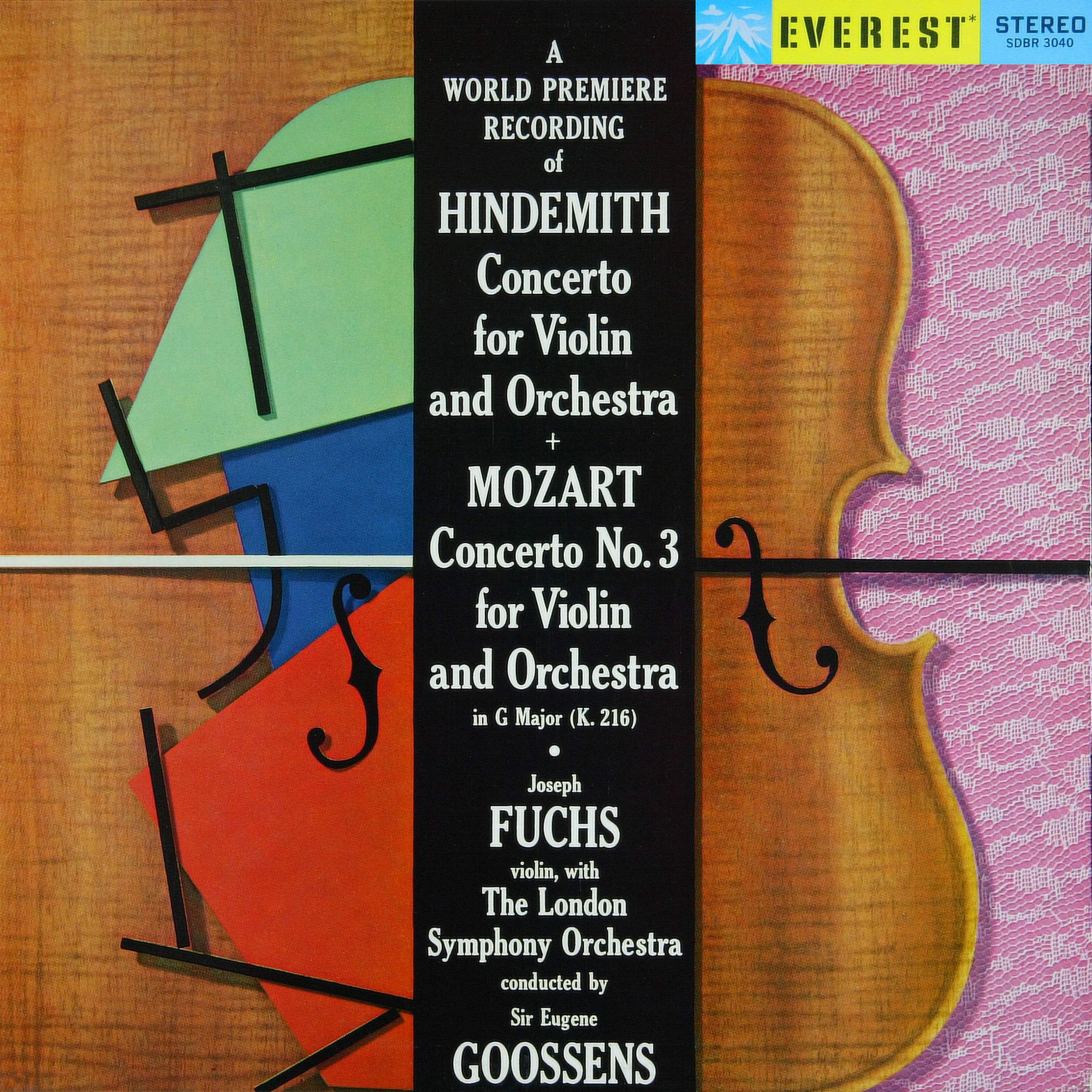 その他 Hindemith: Rudolf Hindemith ed [CD] Hindemith: Violin Concerto & Mozart: Violin Concerto No. 3